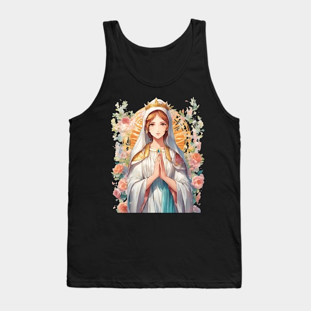 Immaculate Heart of Mary Tank Top by animegirlnft